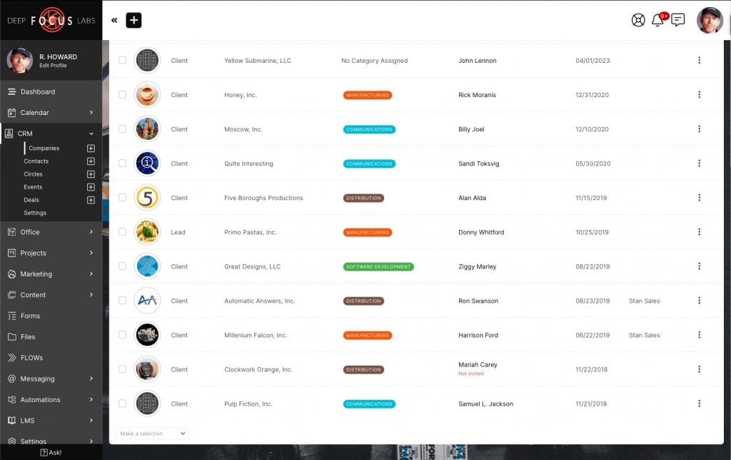 SuiteDash Client Portal Software